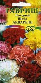 Гвоздика Шабо Акварель (гавриш) 0,05гр