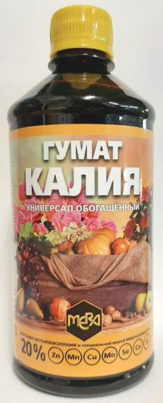 Гумат калия универсал обогащенный 0,5л (MERA)  – купить в г. Волгоград