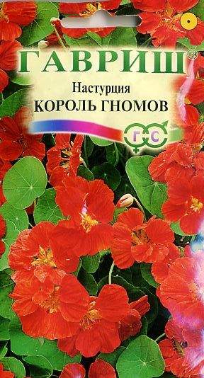 Настурция Король гномов (гавриш) 1,0гр  – купить в г. Волгоград
