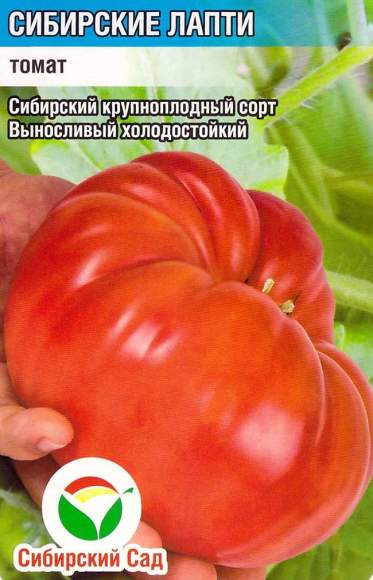 Томат Сибирские лапти (сибирский сад) 20шт  – купить в г. Волгоград