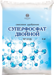 Суперфосфат двойной N-12%, Р-49% 1 кг (нов-агро) Суперфосфат двойной N-12%, Р-49% 1 кг (нов-агро)