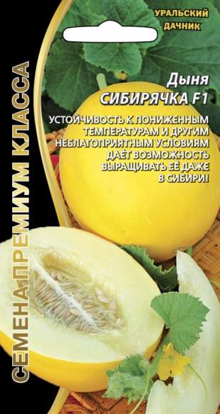 Дыня Сибирячка F1 (уральский дачник) 10шт  – купить в г. Волгоград