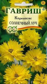 Кореопсис Солнечный луч (гавриш) 0,1 гр Кореопсис Солнечный луч (гавриш) 0,1 гр