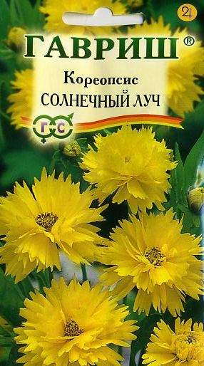 Кореопсис Солнечный луч (гавриш) 0,1 гр  – купить в г. Волгоград