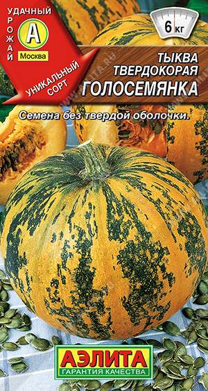 Тыква твердокорая Голосемянка (аэлита) 1,0 гр  – купить в г. Волгоград