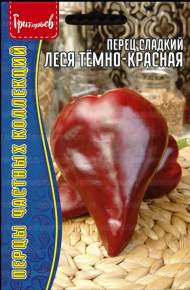 Перец сладкий Леся темно-красная (Григорьев) 10 шт Перец сладкий Леся темно-красная (Григорьев) 10 шт