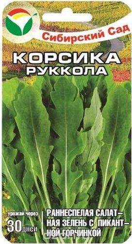 Рукола Корсика (сибирский сад) 0,5гр  – купить в г. Волгоград