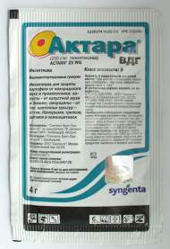 Актара (сингента) 4 гр Актара (сингента) 4 гр