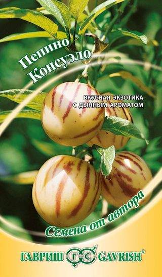 Пепино (дынная груша) Консуэло (гавриш) 5шт  – купить в г. Волгоград