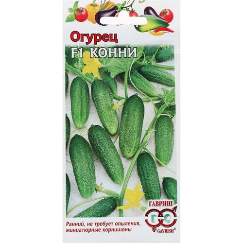 Огурец Конни F1 (гавриш) 0,3 гр – купить в г. Волгоград Огурец Конни F1 (гавриш) 0,3 гр – купить в г. Волгоград