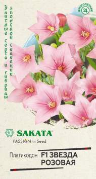 Платикодон Розовая звезда F1 (гавриш) 4шт Платикодон Розовая звезда F1 (гавриш) 4шт