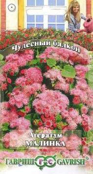Агератум Малинка (гавриш) 0,05 гр Агератум Малинка (гавриш) 0,05 гр