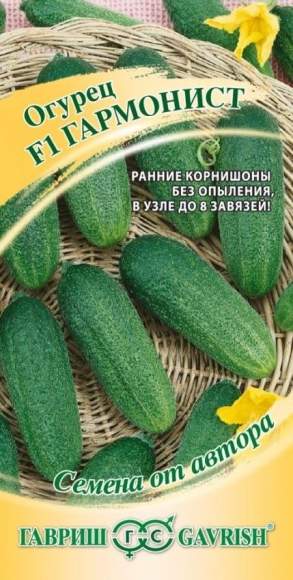 Огурец Гармонист F1 (гавриш) 10 шт  – купить в г. Волгоград