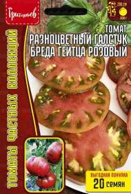 Томат Разноцветный галстук Бреда Гейтца розовый (Григорьев) 20 шт Томат Разноцветный галстук Бреда Гейтца розовый (Григорьев) 20 шт