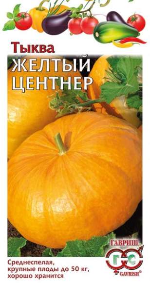Тыква Желтый центнер (гавриш) 2,0гр  – купить в г. Волгоград