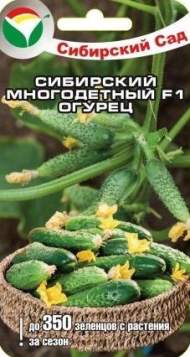 Огурец Сибирский многодетный F1 (сибирский сад) 7шт