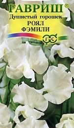 Душистый горошек Роял фемили белый (гавриш) 1,0 гр Душистый горошек Роял фемили белый (гавриш) 1,0 гр