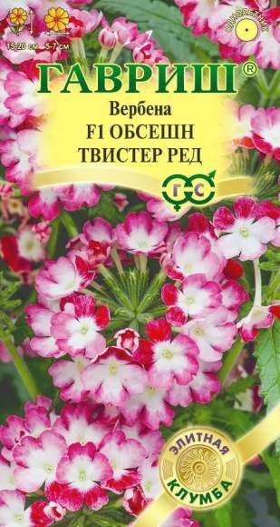 Вербена Обсешн твистер ред F1 (гавриш) 4 шт  – купить в г. Волгоград
