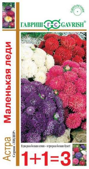 Астра Маленькая леди (1+1=3) 0,6гр (гавриш)  – купить в г. Волгоград