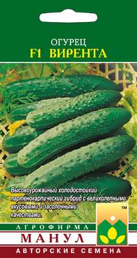Огурец Вирента F1 (манул) 10 шт – купить в г. Волгоград Огурец Вирента F1 (манул) 10 шт – купить в г. Волгоград