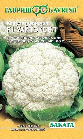 Капуста цветная Уайтэксел F1 (гавриш) 10шт (саката)  – купить в г. Волгоград