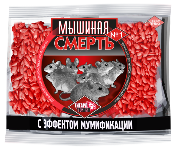 Мышиная смерть №1 (зерно) 100гр  – купить в г. Волгоград