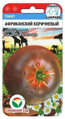 Томат Африканский коричневый (сибирский сад) 20шт  – купить в г. Волгоград