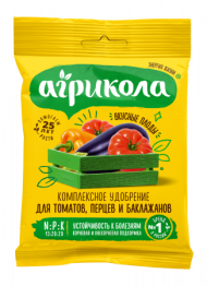 Агрикола для томатов и перца 50гр