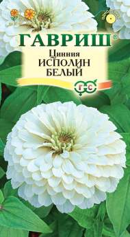 Цинния Исполин белый (гавриш) 0,3 гр