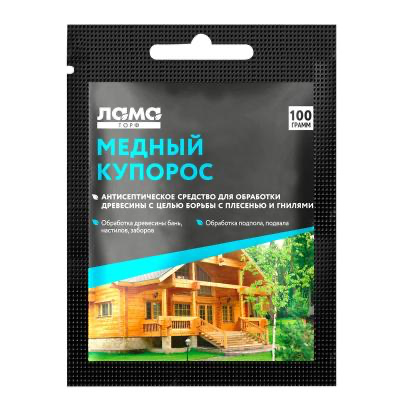Медный купорос 100гр (Лама Торф)  – купить в г. Волгоград