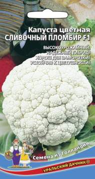 Капуста цветная Сливочный пломбир F1 (уральский дачник) 0,2 гр