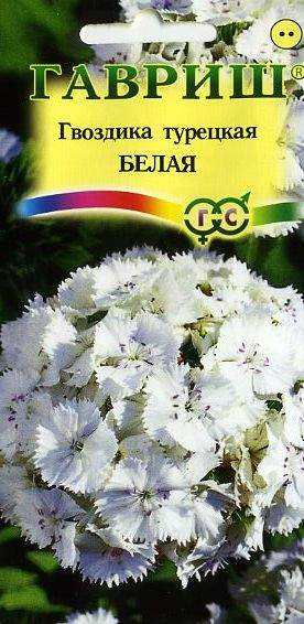 Гвоздика турецкая Белая (гавриш) 0,1гр  – купить в г. Волгоград