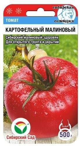 Томат Картофельный малиновый (сибирский сад) 20шт – купить в г. Волгоград Томат Картофельный малиновый (сибирский сад) 20шт – купить в г. Волгоград
