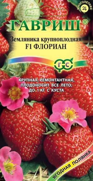 Земляника крупноплодная Флориан F1 (гавриш) 5шт  – купить в г. Волгоград