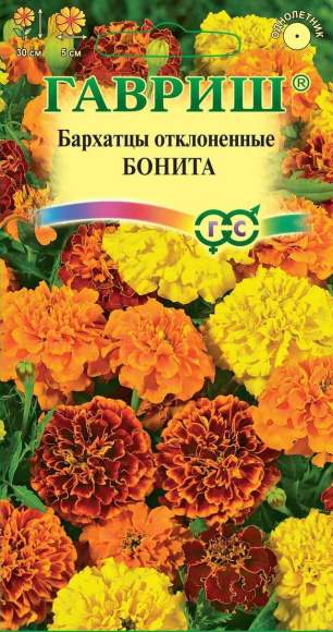 Бархатцы Бонита, смесь (гавриш) 0,3 гр  – купить в г. Волгоград